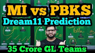 MI vs PBKS Dream11 Prediction|MI vs PBKS Dream11|MI vs PBKS Dream11 Team|