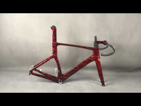 bicycle frame Aero Road Bike carbon Frame Racing Bicycle part All inner Cable T1000 frameset TT X38