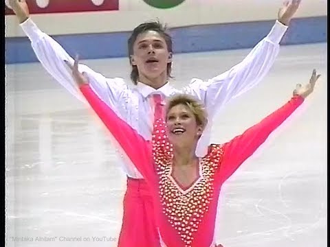 Natalia Krestianinova and Alexei Torchinski 1991/1992 World Junior (Hull, Canada) - Free Skating