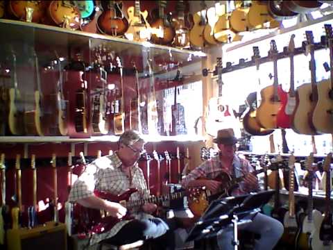 Rolf Jardemark & Ulf Bandgren at No1 Guitarshop 20/8 2013 I