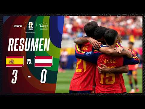 Resumen España vs Austria