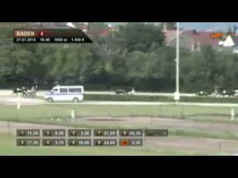 Baden, 27.7.2014 - Cup der Raiffeisenbank Region Baden - Primadonna Venus mit Matthäus Zimmermann