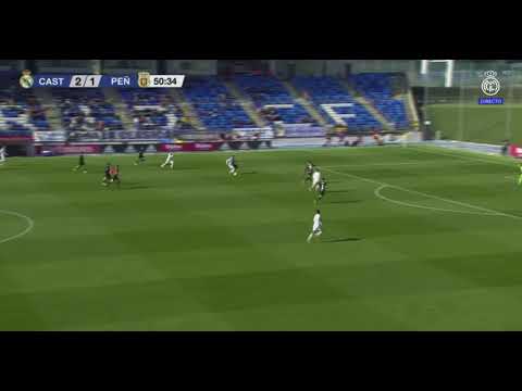 Real Madrid Castilla 3 - Peña Deportiva 1 - 3rd Goal (Baeza)