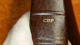 Church Bible Publishers Water Buffalo Midsize Turquoise Red Letter edition CBP.