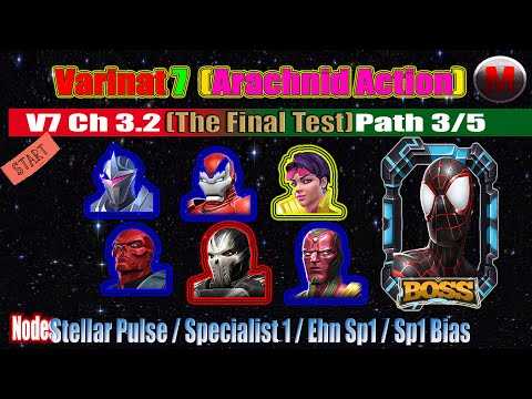 Variant 7 Ch 3.2 Path 3/5 (Stellar Pulse/Specilis1/Ehn Sp1/Sp1 Bias) - MCOC