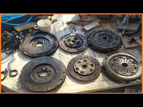 Renault 19 Project - Part 11: Testing the K7M flywheel and clutch on the rod end!