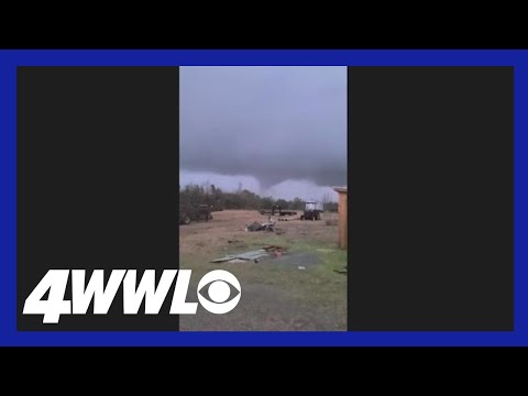 Tornado flips and damages two homes in Tangipahoa Parish
