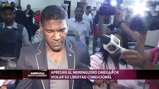 Apresan al merenguero Omega por violar su libertad condicional