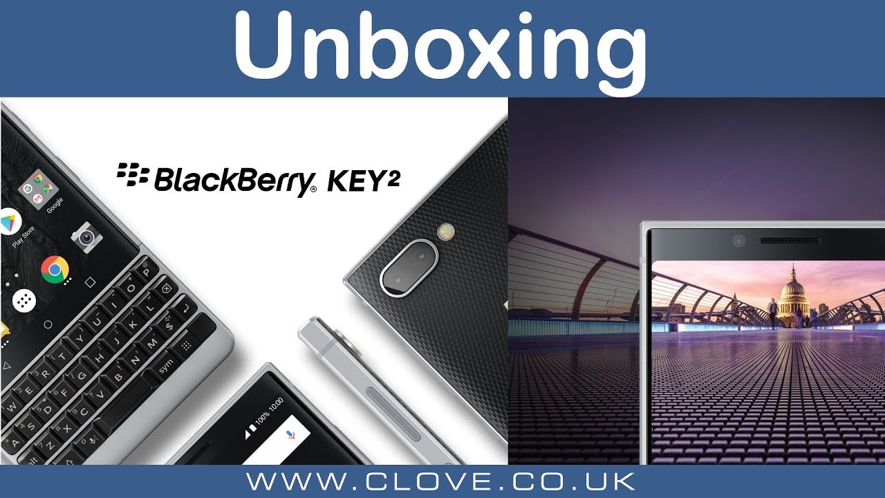 BlackBerry KEY2 Unboxing