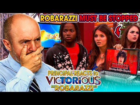 School Principal Reacts to Victorious S1E7 - "Robarazzi" Reaction Video #victorious