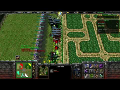 Shango Tower Wars #28 HUMAN / A relaxing game 2022 - Warcraft 3