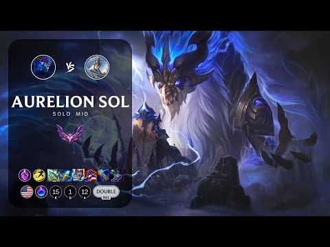 Aurelion Sol Mid vs Galio - NA Master Patch 14.1