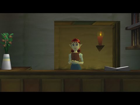 pov: You Stay the Night inside the Stock Pot Inn in Zelda 64 and it's Raining Outside