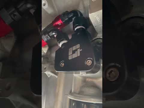 G-Plus oil cooler on the Fifth Gen Camaro