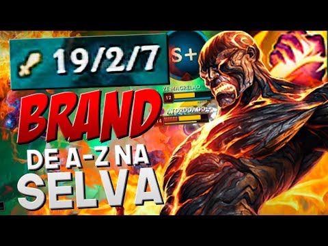 URGENTE! USE ISSO PARA SUBIR DE ELO ENQUANTO NÃO É NERFADO! | DE A-Z NA SELVA | BRAND