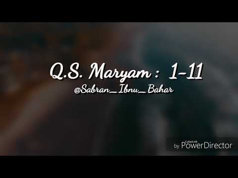 Surat Maryam 1 11 By Kak Husnul With Subtittle Murottal
