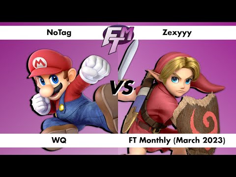 Frame Trap MONTHLY Mar 2023: NoTag (Mario) vs Zexyyy (Young Link) WQ