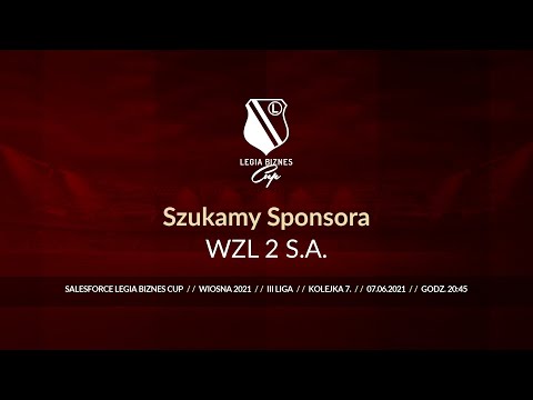 Skrót spotkania Szukamy Sponsora - WZL 2 S.A. ( Legia Biznes Cup Wiosna 2021 )
