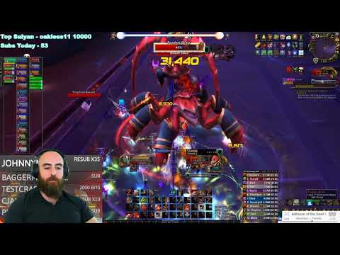 BIG 477 FURY WARRIOR DPS (1st 3 Mythic Bosses) - WoW BFA 8.3 Mythic Ny'alotha