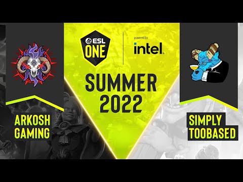 Dota2 - Simply TOOBASED vs. Arkosh Gaming - Game 1 - DPC NA Tour 3 - ESL One Summer 2022