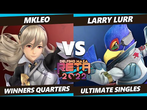 RETA 2022 Winners Quarters - MkLeo (Corrin) Vs. Larry Lurr (Falco, Wolf) SSBU Ultimate Tournament