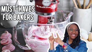 Essential baking tools and equipment and their uses. #cakebusiness #homebaker
