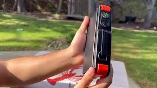 YT What to Know! BLAVOR Solar Power Bank with Hand Crank and 4 Cables
