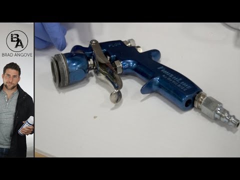 How to Clean Clear Coat out of Your Paint Gun