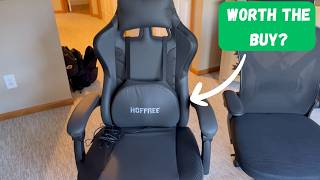 HOFFREE Gaming Chair with Lumbar Support and Massage | Worth the Buy?