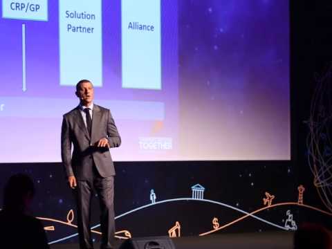 Hany Hussein talks about 2015 channel strategies at Huawei Partner Summit Middle East