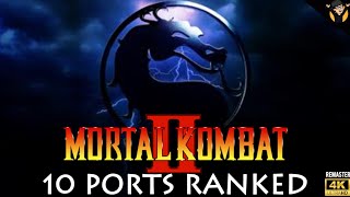 Which Version of Mortal Kombat II Did I Rank No.1? (4K) #mortalkombat2 #midwaygames #arcadegames