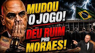 URGENTE: Moraes leva derrota acachapante e o jogo vira