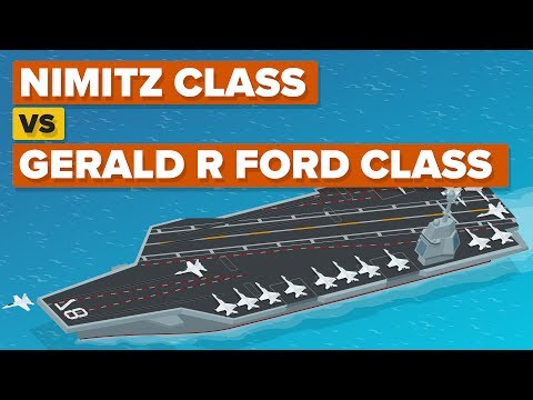 Nimitz Class vs Gerald R Ford Class - How Do The Aircraft Carriers Compare?