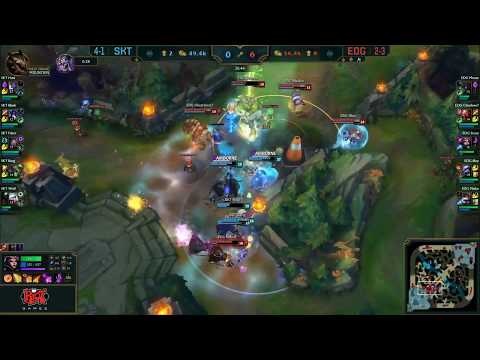 SKT "do it again" and Crazy Flash of "SKT iBoy" | SKT vs EDG highlights