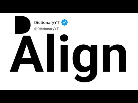 Antonym For Align