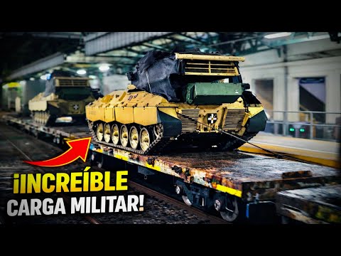 🚨 Tren MILITAR a DARWIN RIO NEGRO cargado con TANQUES! #trenesargentinos #linearoca 