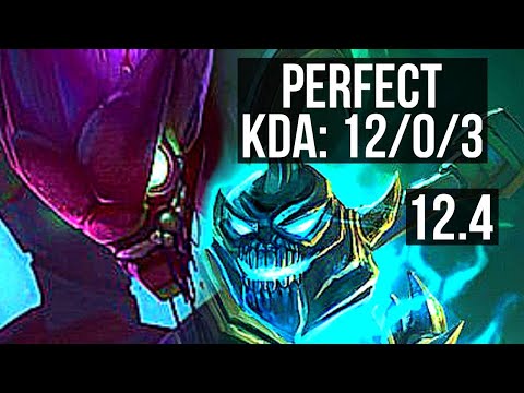 KHA'ZIX vs HECARIM (JNG) | 12/0/3, 2.4M mastery, Legendary, 500+ games | EUW Master | 12.4