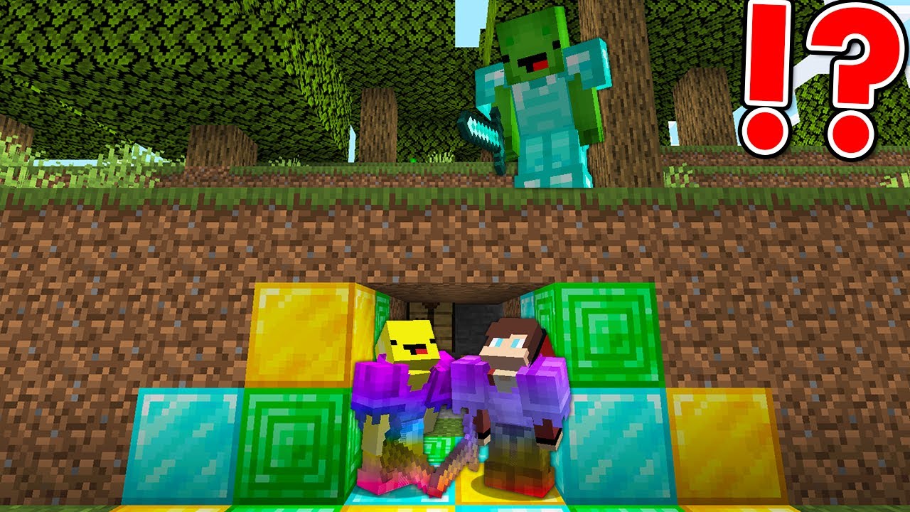 GOD HACKER VS Hunter in Minecraft