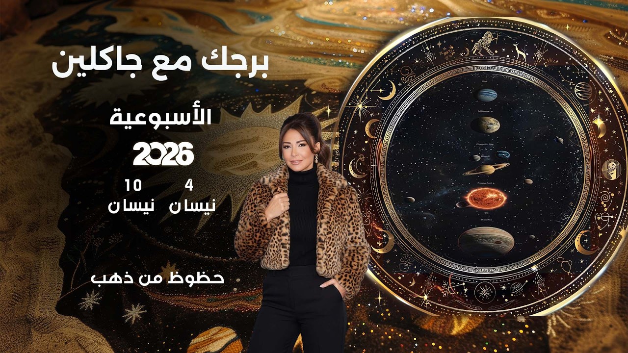 فيديو | اسرار الفلك مع جاكلين عقيقي | من ٤ الى ١٠ نيسان  ٢٠٢٦