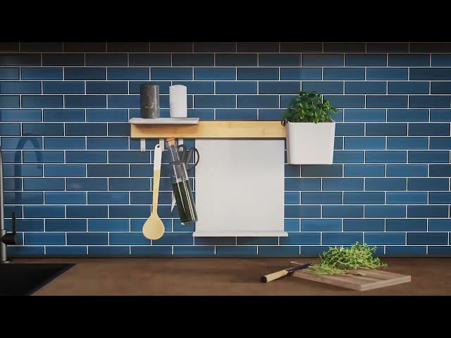 Vidéo teaser pour tesa® Küchen-Organizer Kombi-Set S