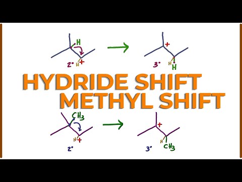 Hydride Shift vs Methyl Shift - Carbocation Rearrangement