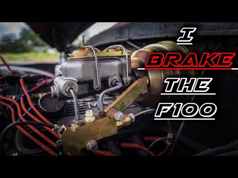 How to install a brake master cylinder on a F100