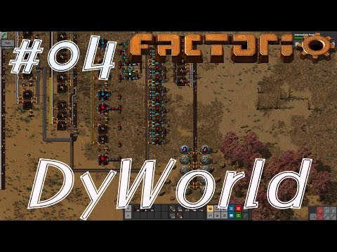 팩토리오 factorio DyWorld mod #4 자동화 과확팩 완성  !!!