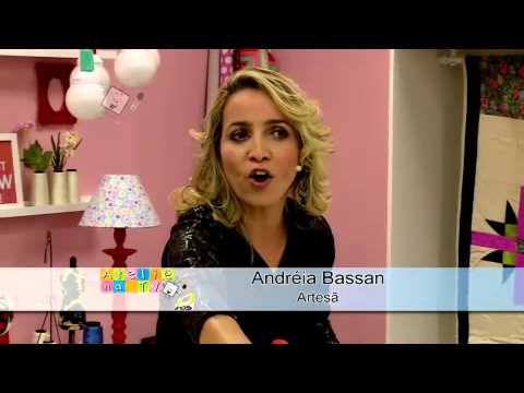 Programa Ateliê na Tv   Barrado com três ursinhas   Filó Frigo