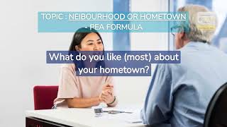 HOMETOWN IETLS speaking part 1 model answer