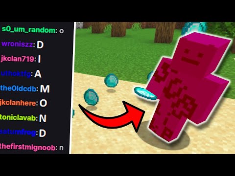Insane Minecraft Challenge: Losing Items by Chat!