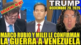 Download lagu MARCO RUBIO Y MILEI LE CONFIRMAN LA GUERRA A VENEZUELA mp3