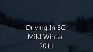 preview picture of video 'Driving home from Prince George BC ,'