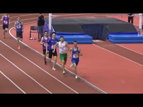 800m férfi Fedettpályás OB F1 2023.01.19 Nyíregyháza