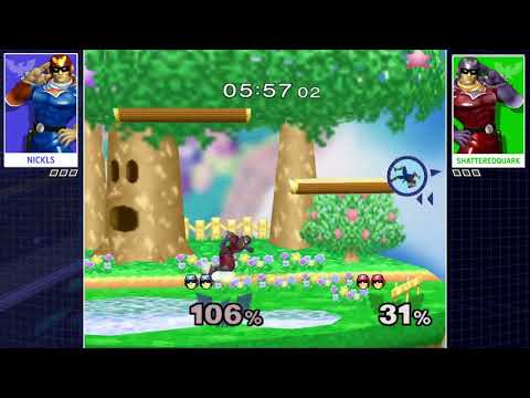 Casa De Smash #4 SSBM - NickLS (Falcon) vs ShatteredQuark (Falcon) - Losers Quarter-Final